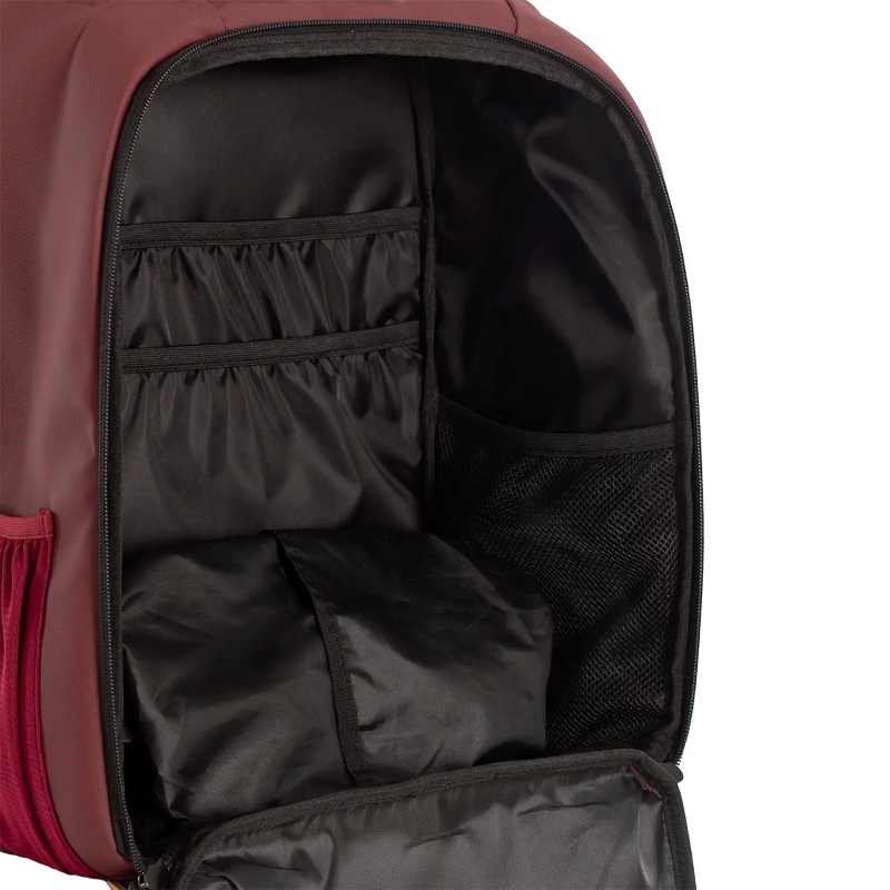 Mochila Black Crown Magic Bordeaux Gold