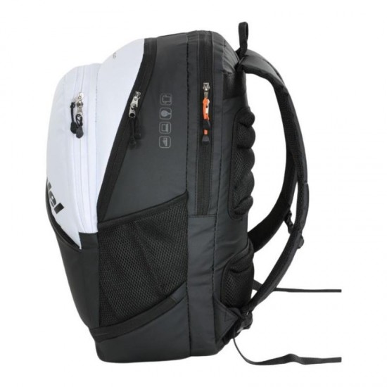 Bullpadel Paquito Navarro Hack BPM25001 White Backpack