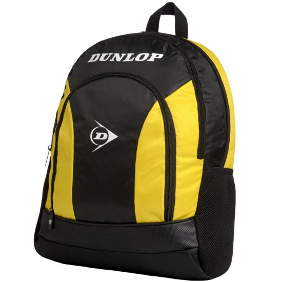Dunlop Club Backpack Black Yellow