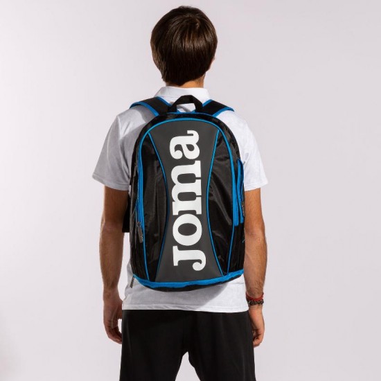 Mochila Joma Open Negro Azul