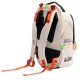 Lok Maxx Off-White Orange Backpack