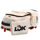 Mochila Lok Maxx Blanco Roto Naranja