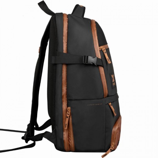 Mochila Nox AT10 Luxe Serie Ouverte Negro Marron