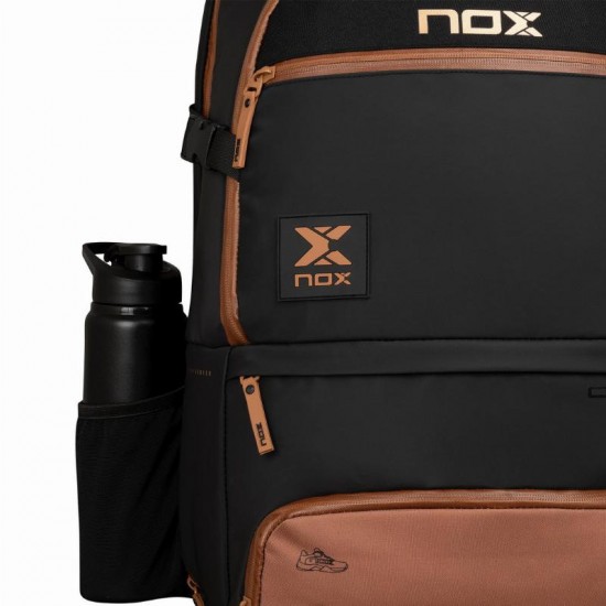 Mochila Nox AT10 Luxury Open Series Negro Marron