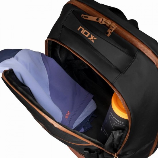 Mochila Nox AT10 Luxury Open Series Negro Marron