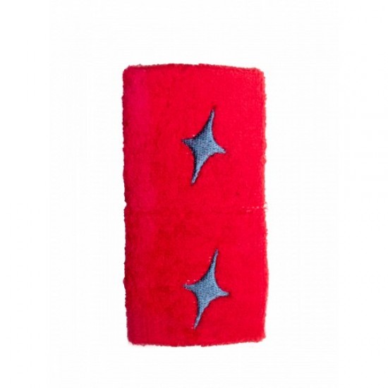 Munequeras StarVie Rojo Azul 2 Unidades