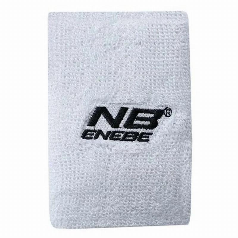Enebe Wide White Wristband