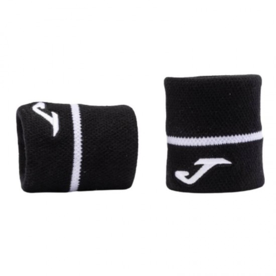 Joma Torneo Wristbands Black White 2 Units