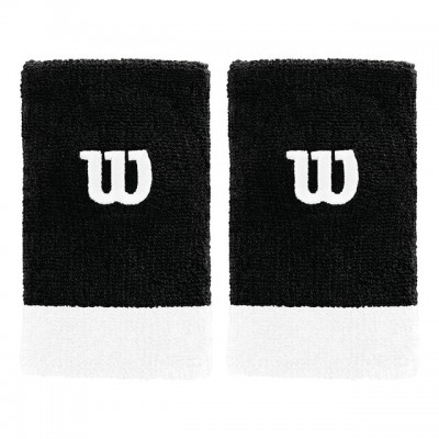 Wilson Braccialetti Argento Nero 2 Unita