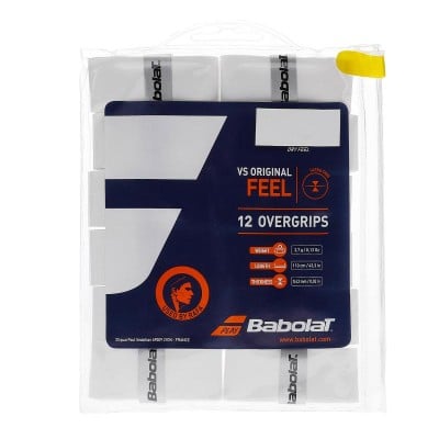 Overgrip Babolat Original Feel Blanco 12 Unidades