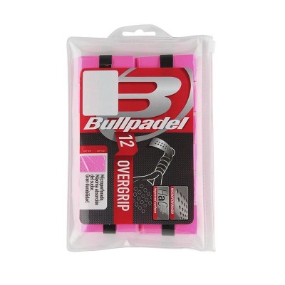 Overgrips Bullpadel Microperforated Pink Fluor 12 Unites