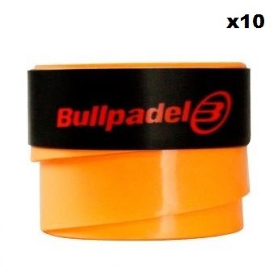 Overgrips Bullpadel Plain Orange 10 Units