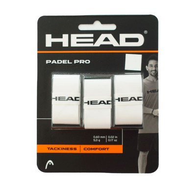 Overgrips Head Padel Pro White 3 Units