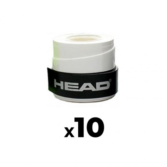 Overgrips Head Xtreme Soft White 10 unites