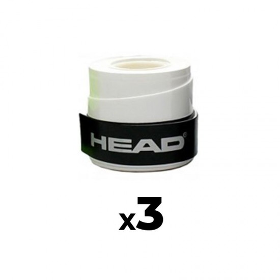 Overgrips Head Xtreme Soft White 3 Units