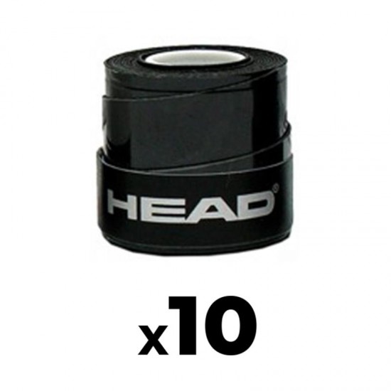 Overgrips Head Xtreme Soft Black 10 Unidades