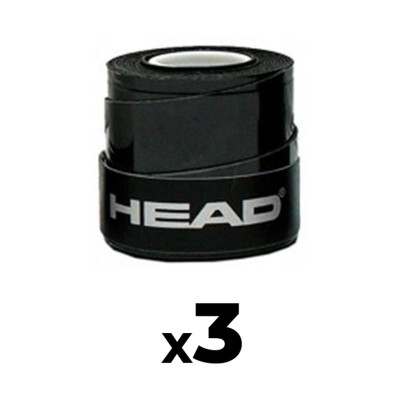 Overgrips Head Xtreme Soft Negro 3 Unidades