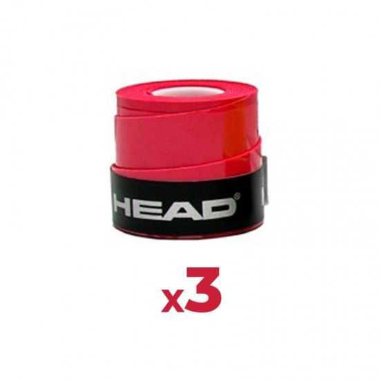 Overgrips Head Xtreme Soft Red 3 Units
