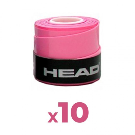Overgrips Head Xtreme Soft Pink 10 Units