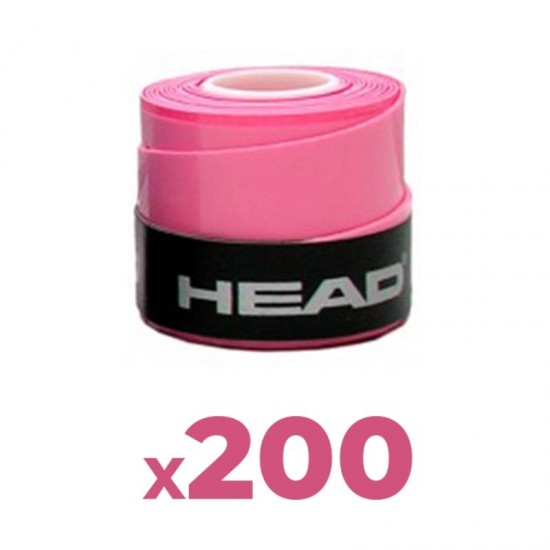Overgrips Head Xtreme Soft Pink 200 Units