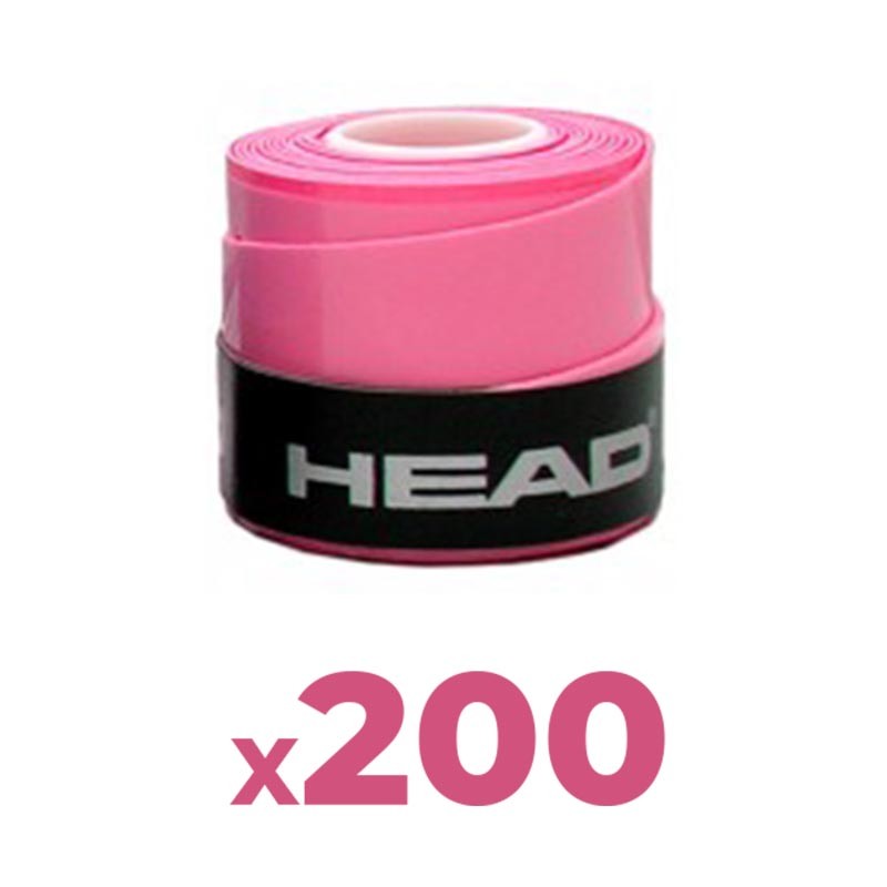 Overgrips Head Xtreme Soft Pink 200 Unidades