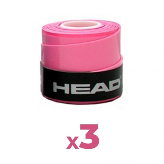 Overgrips Head Xtreme Soft Pink 3 Unidades