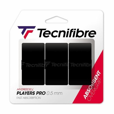 Tecnifibre Players Pro Black Overgrips 3 Units