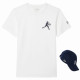 Pack Lacoste Novak Djokovic White T-Shirt and Navy Cap
