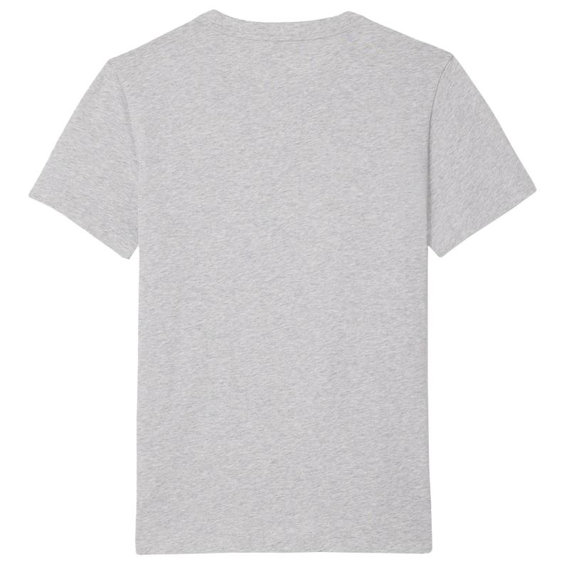 Pack Camiseta Lacoste Novak Djokovic Bon? Cinza e Branco