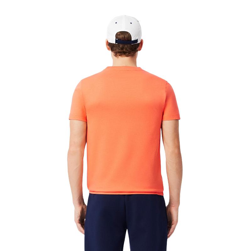 Pack Lacoste Novak Djokovic Orange T-Shirt and White Cap