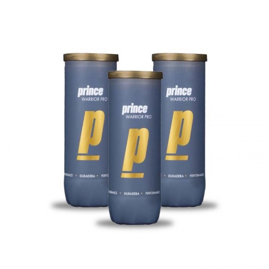 Pack of 3 Prince Warrior Pro Ball Canisters