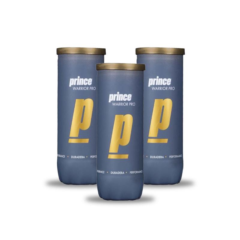 Pack of 3 Prince Warrior Pro Ball Canisters