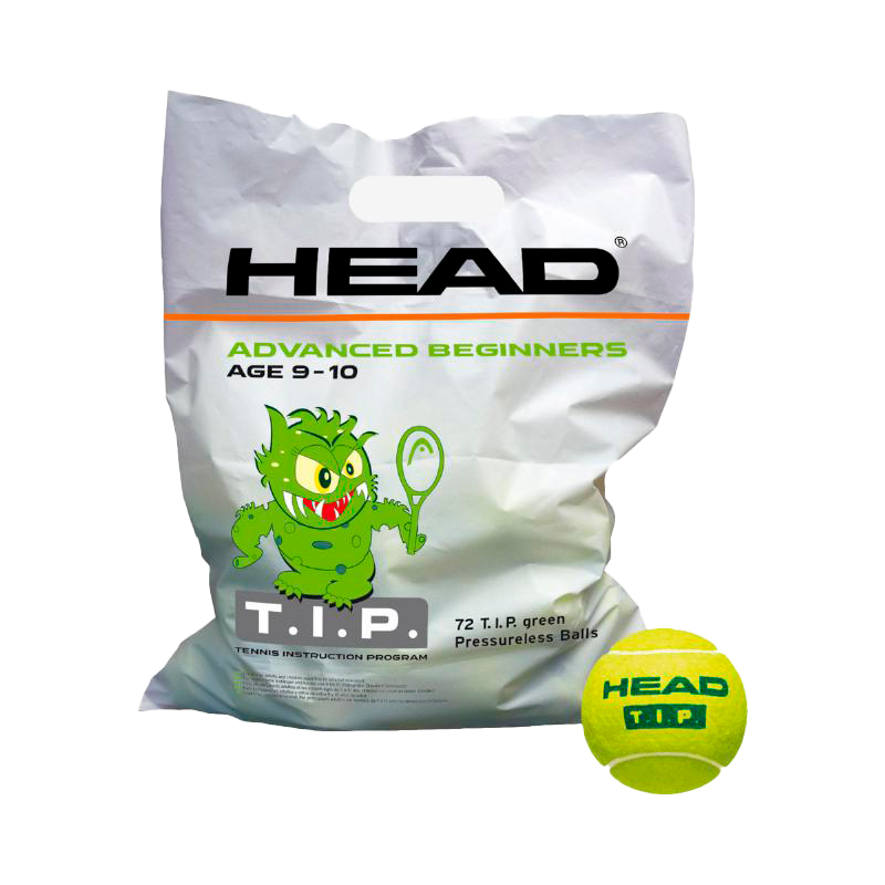 Pack de 72 Pelotas Head T.I.P. Verde