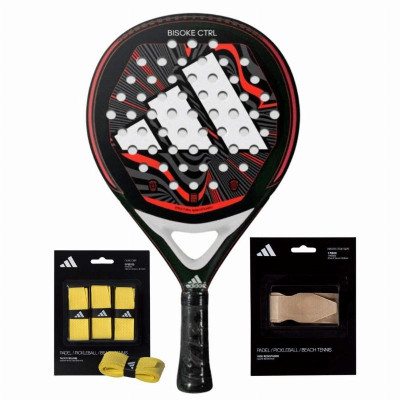 Adidas Bisoke Control 2024 Pack de raquettes avec surgrips et protecteur