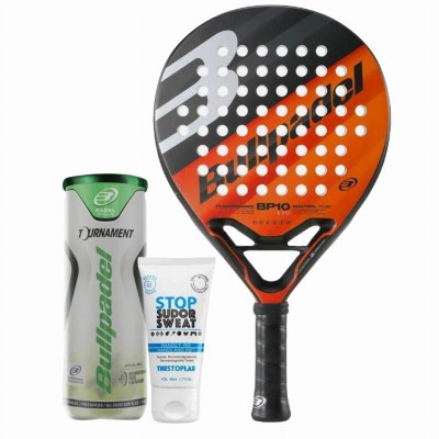 Pack Pala Bullpadel BP10 EVO 2023 con Magnesio y Pelotas