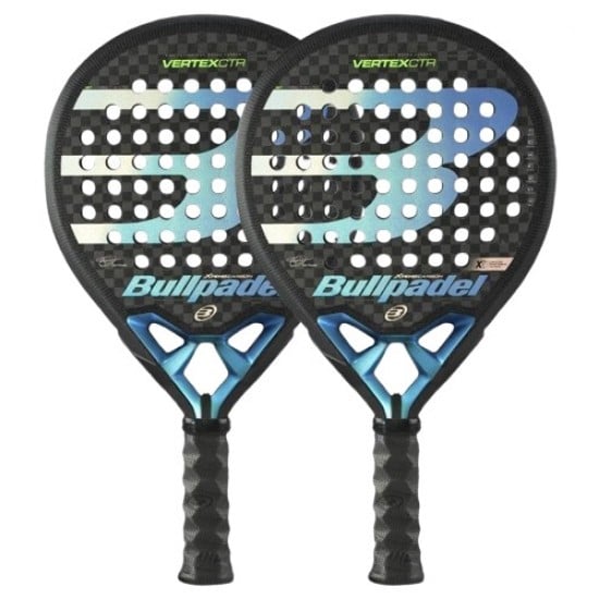 Confezione Bullpadel Fede Chingotto Vertex 02 Control Proline X2 Racchetta