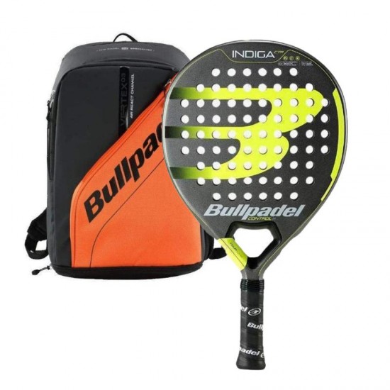 Pacote Raquete de controle Bullpadel Indiga