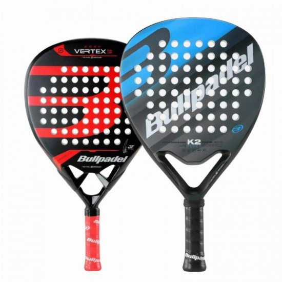 Pack Pala Bullpadel K2 Power 2023 y Tello Vertex 04 Junior 2024