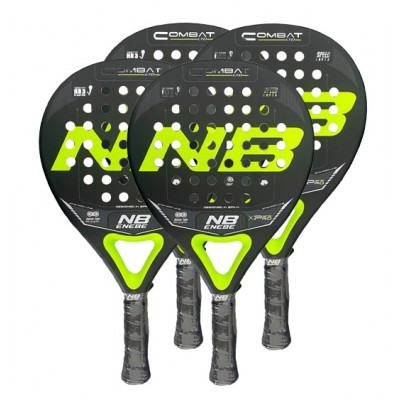 Pack Enebe Combat Yellow Paddle x4