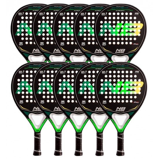 Confezione Enebe Combat Green Yellow Paddle x10