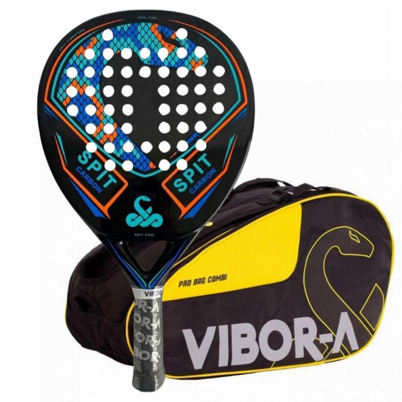 Pack de raquette et sac de padel Vibora Spit Carbon
