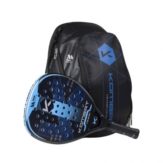 Pala Adidas Bisoke Carbon Azul + Mochila