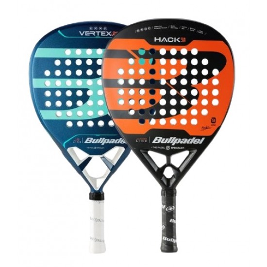 Racchetta Bullpadel Paquito Navarro Hack 03 Junior 2024 e Delfi Brea Vertex Woman Junior 2024