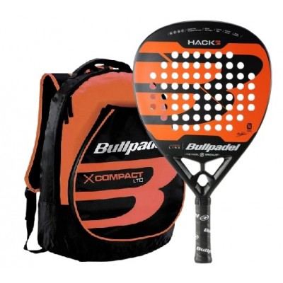 Bullpadel Paquito Navarro Hack 03 Junior 2024 Raquette et sac a dos