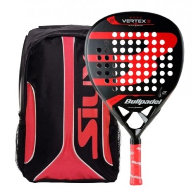 Racchetta Bullpadel Tello Vertex 04 Junior 2024 e zaino Siux