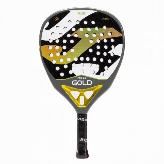 Joma Gold Pro 2.0 Black Yellow 2025 Racket