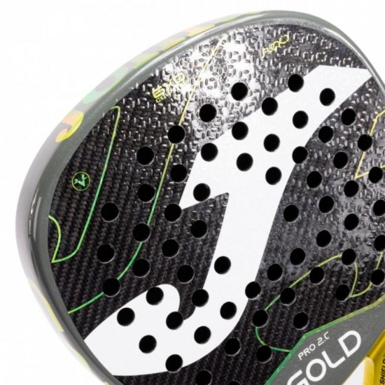 Joma Gold Pro 2.0 Black Yellow 2025 Racket