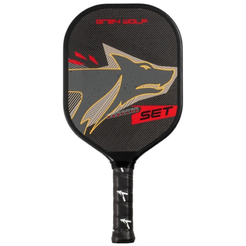 Conjunto de Pickleball Pala Grey Wolf Attk