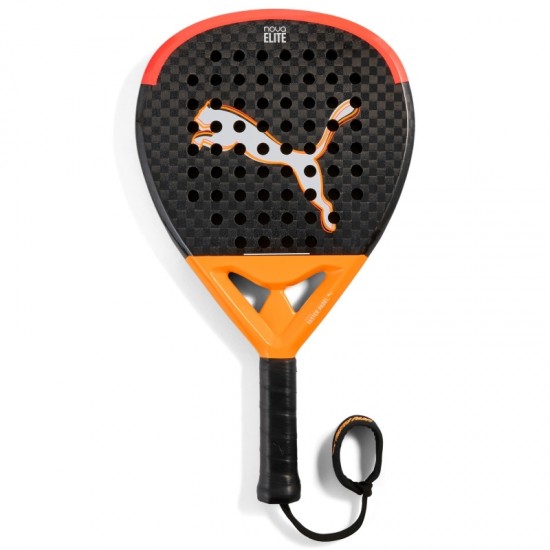 Raquete Puma Nova Elite Power Black Orange Red