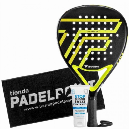 Tecnifibre Wall Breaker 355 Pala con Asciugamano e Magnesio